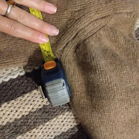 ASM Anna Women's Turtleneck Sweater Size XS Brown 100% Wool - Picture 7 of 8